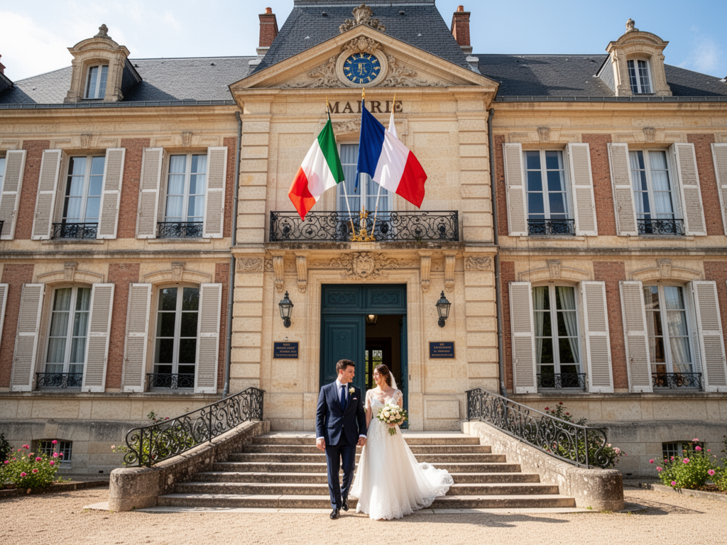 Illustration pour Mariage à la mairie : démarches, documents et délais en 2026