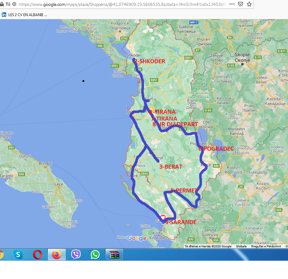 Une Semaine en Albanie