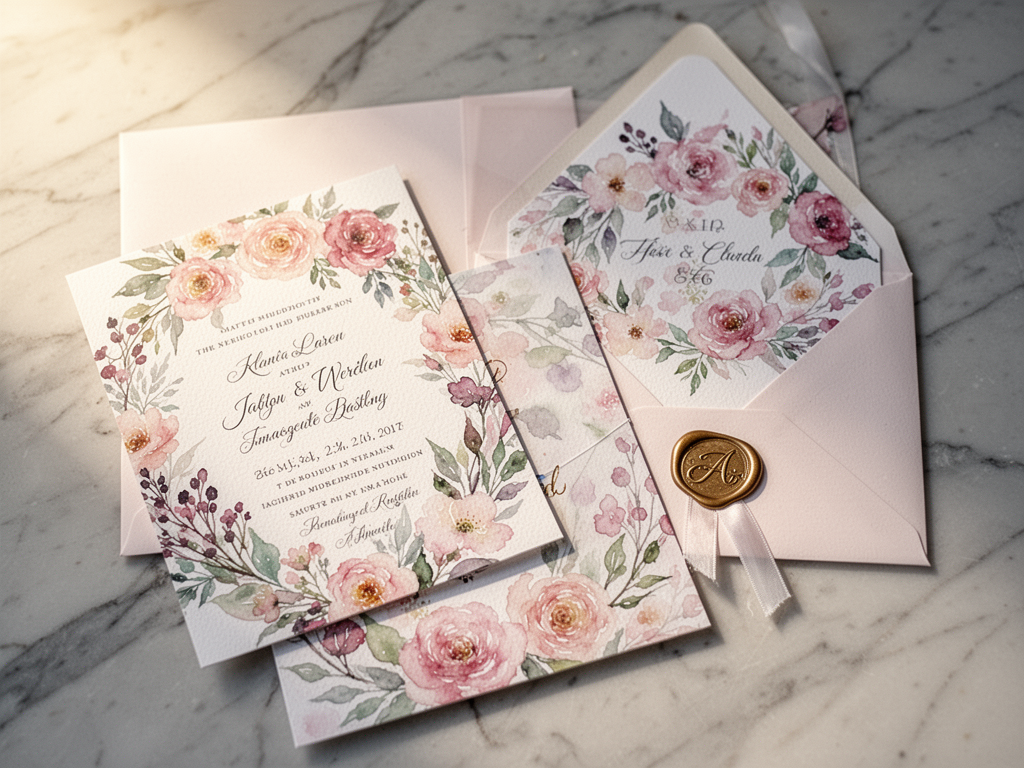 Illustration pour Faire-part mariage 2026 : modèles, textes et envoi digital