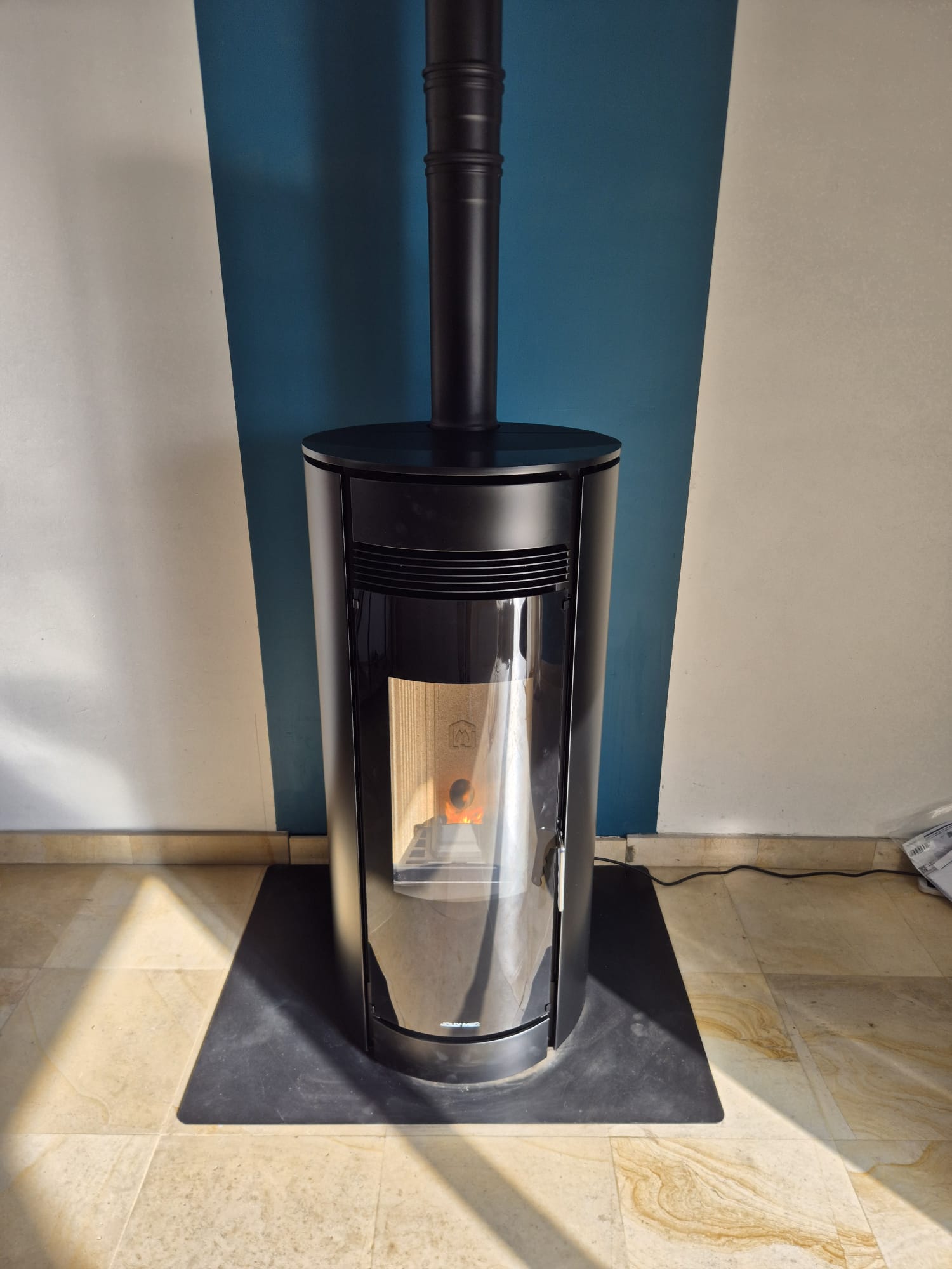 Installation poêle à pellets