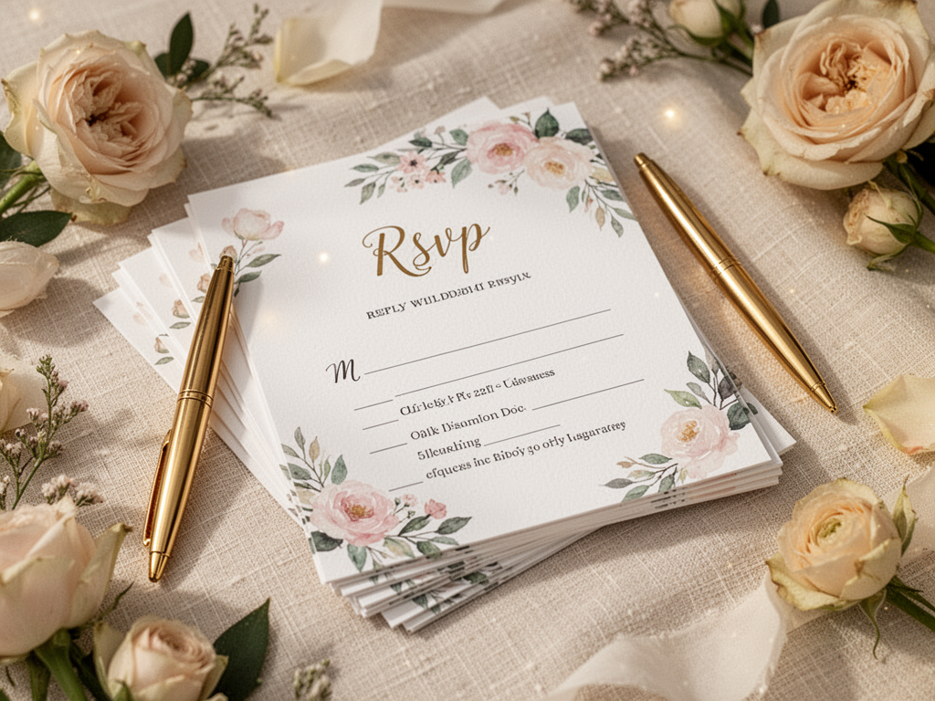 Illustration pour RSVP mariage en ligne : comment collecter les réponses facilement