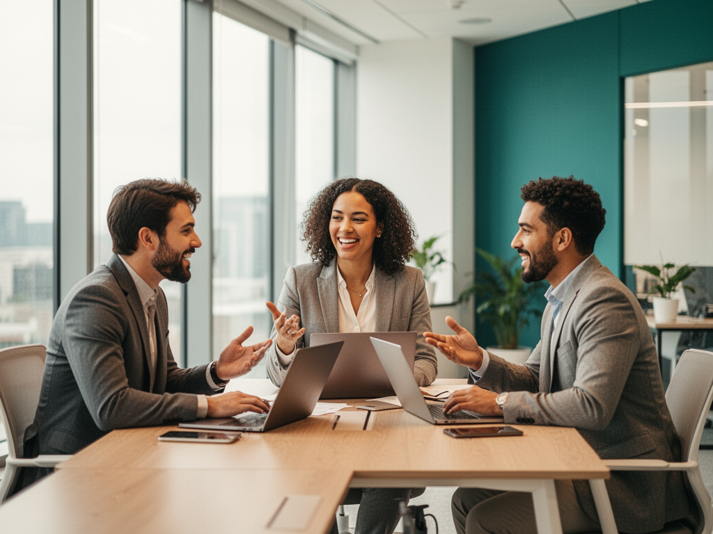 HR Professionals collaborating