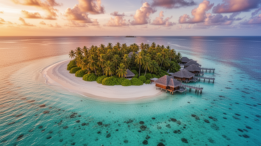 Beautiful beach resort