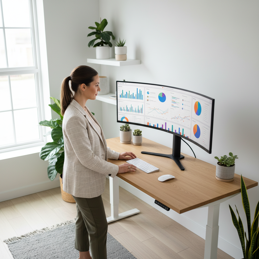 Professional bij CRM analytics dashboard