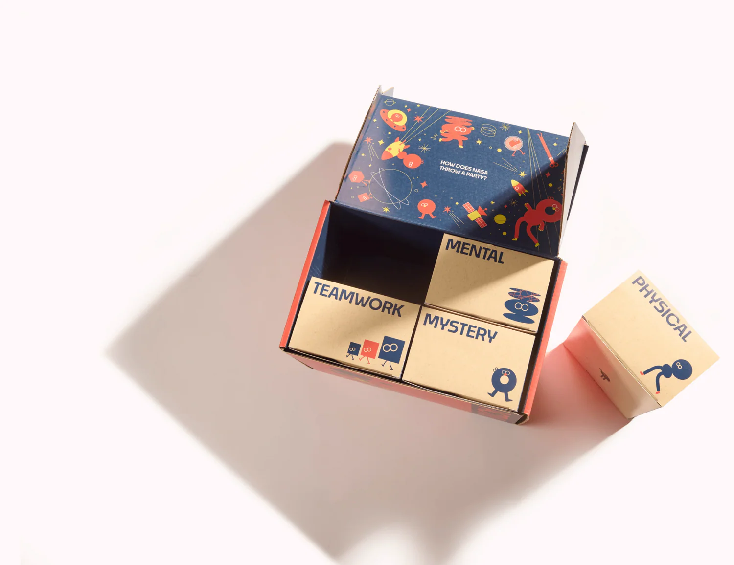 Activ8 educational boxes containing hands-on learning activities and games for classroom engagement