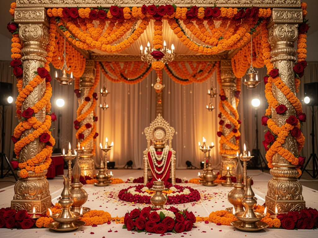 Royal Mandap Setup