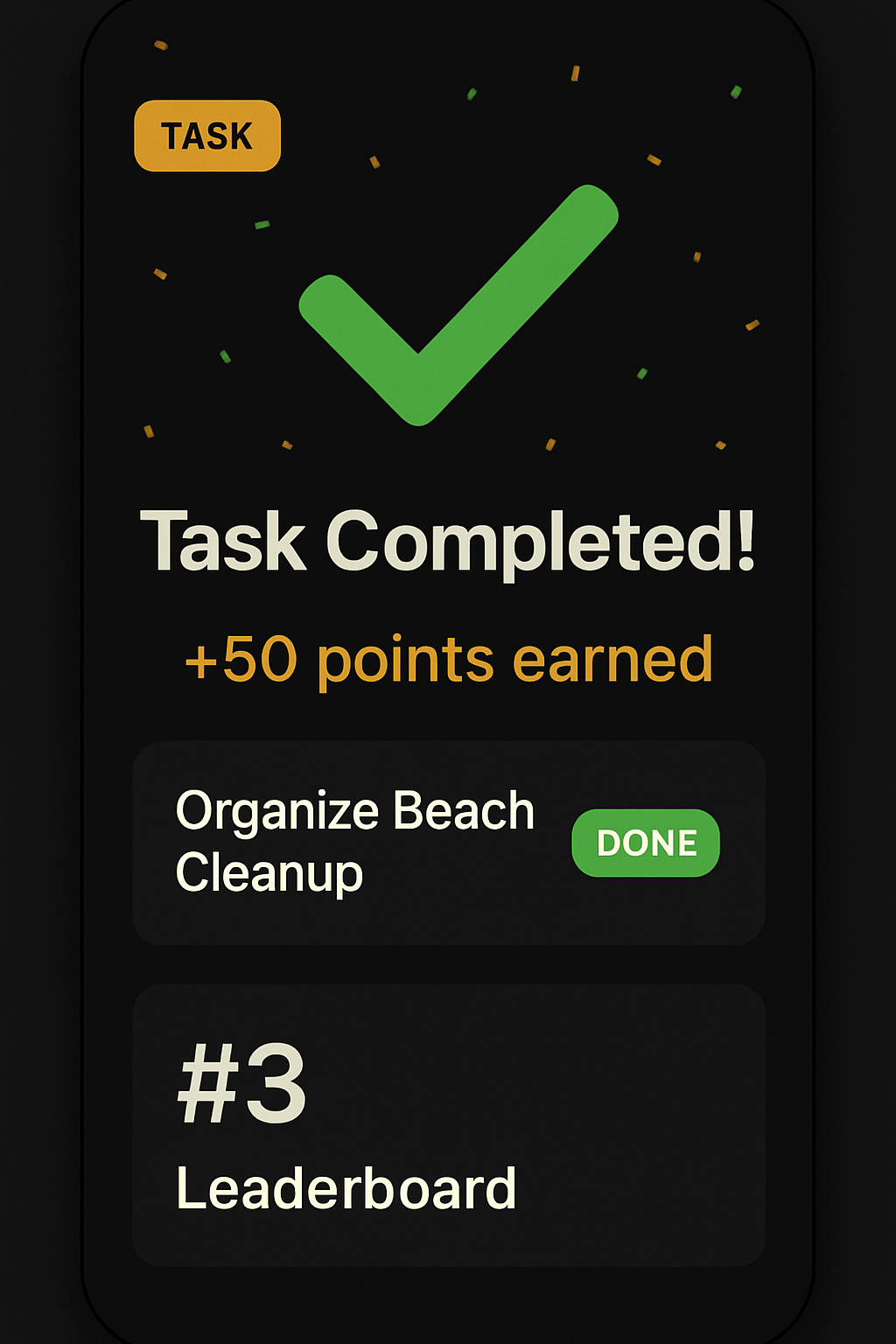 Task Completed
