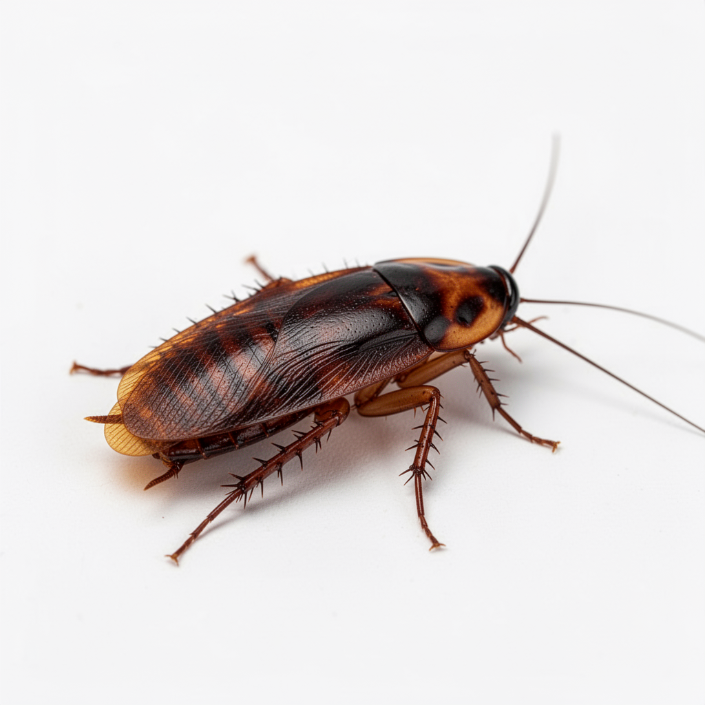 Smokey Brown Roaches identification and pest control – Eastline Pest Management Eastern NC