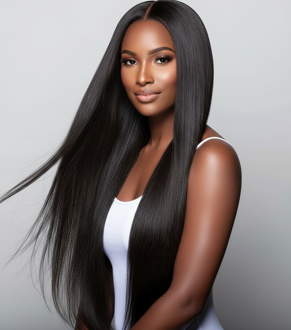 Silk Straight 22" Lifestyle