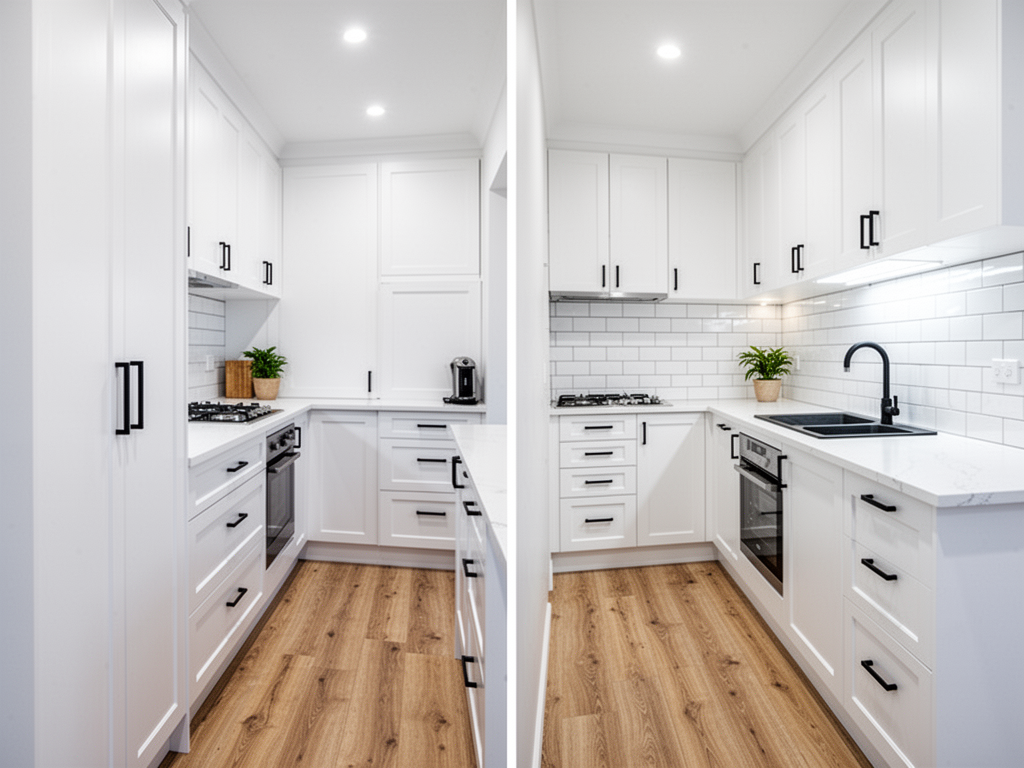 Small Kitchen Before & After Transformation Ideas