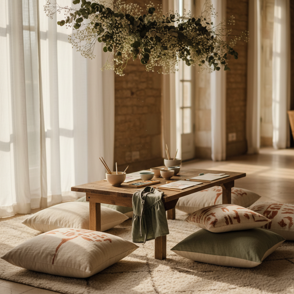 Elegant wedding setting