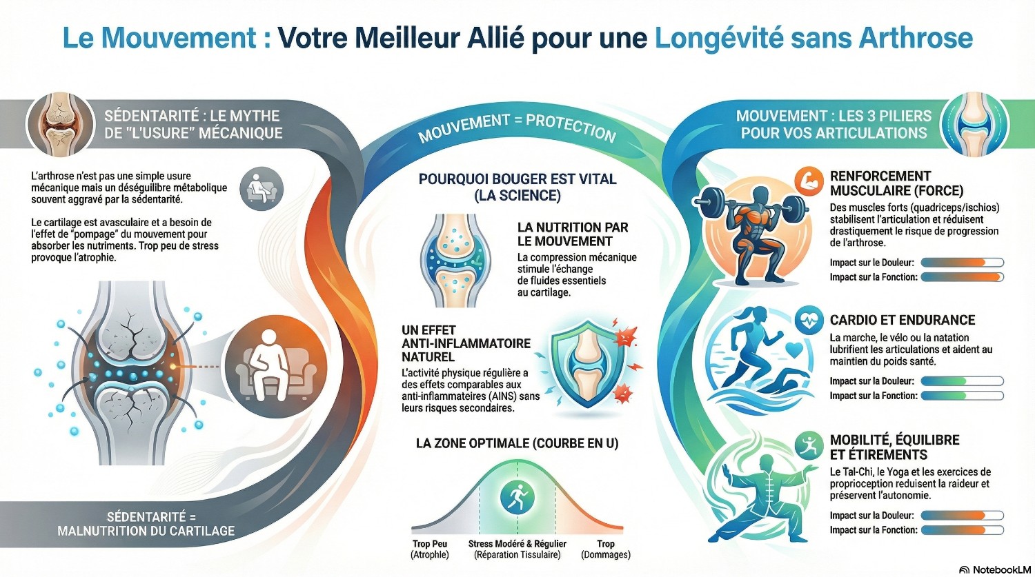 Le Mouvement : Votre Meilleur Allié pour une Longévité sans Arthrose