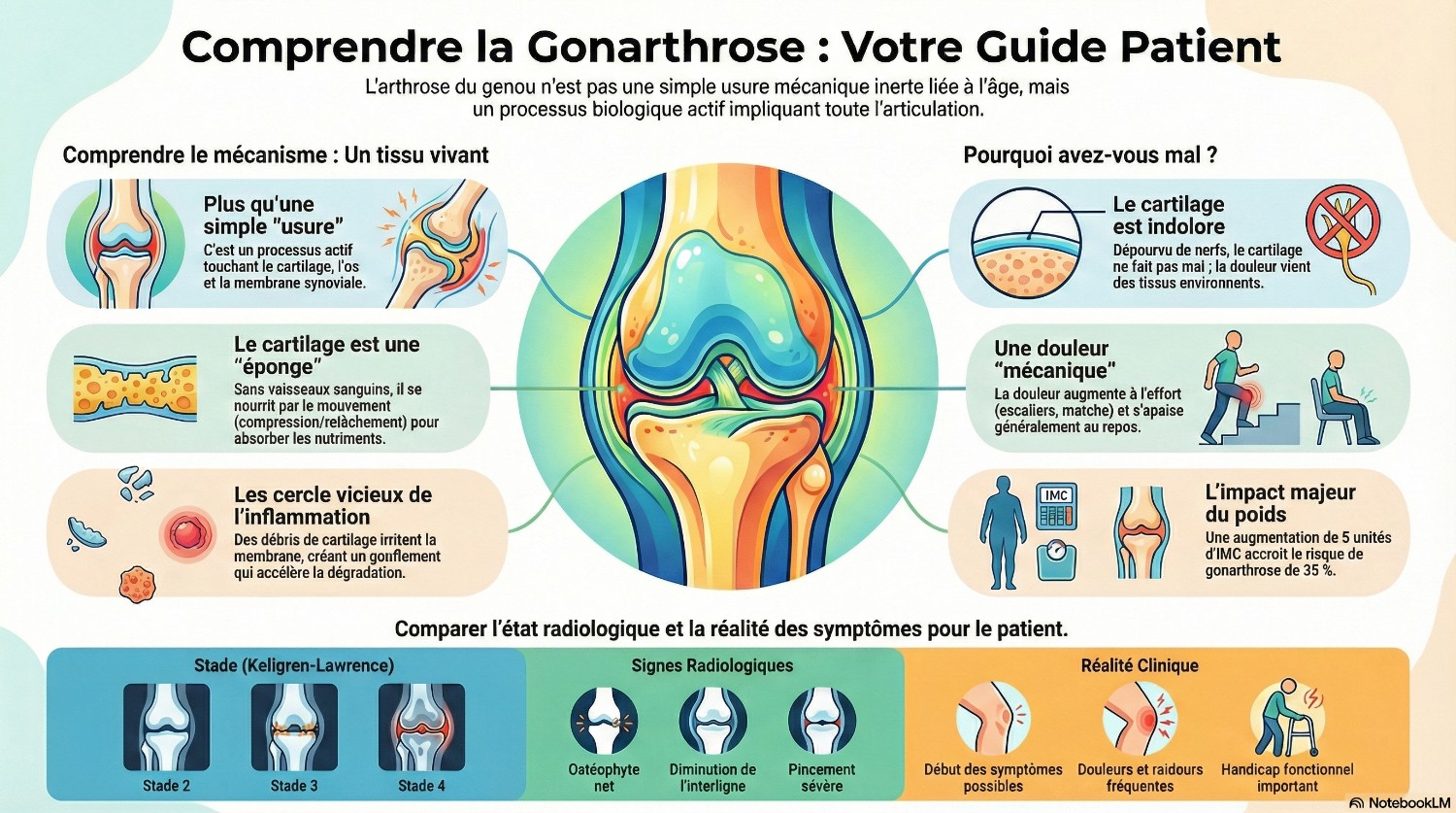 Comprendre la Gonarthrose : Votre Guide Patient