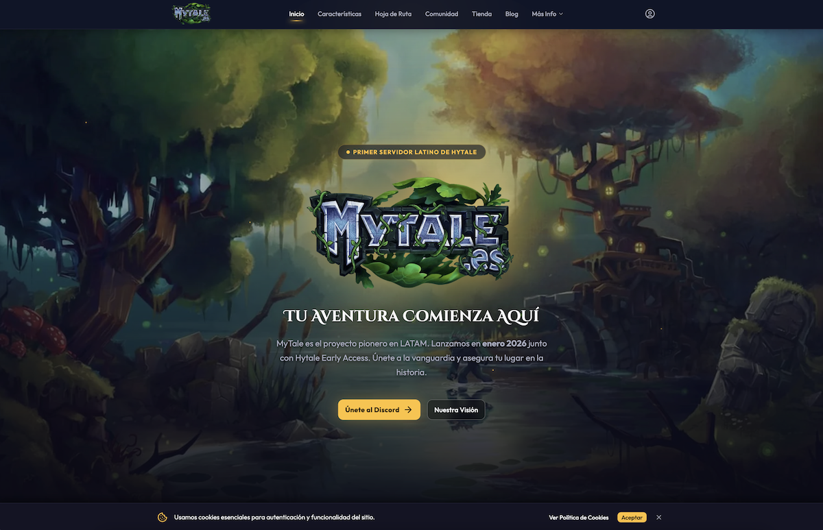 MyTale | Servidor Latino de Hytale