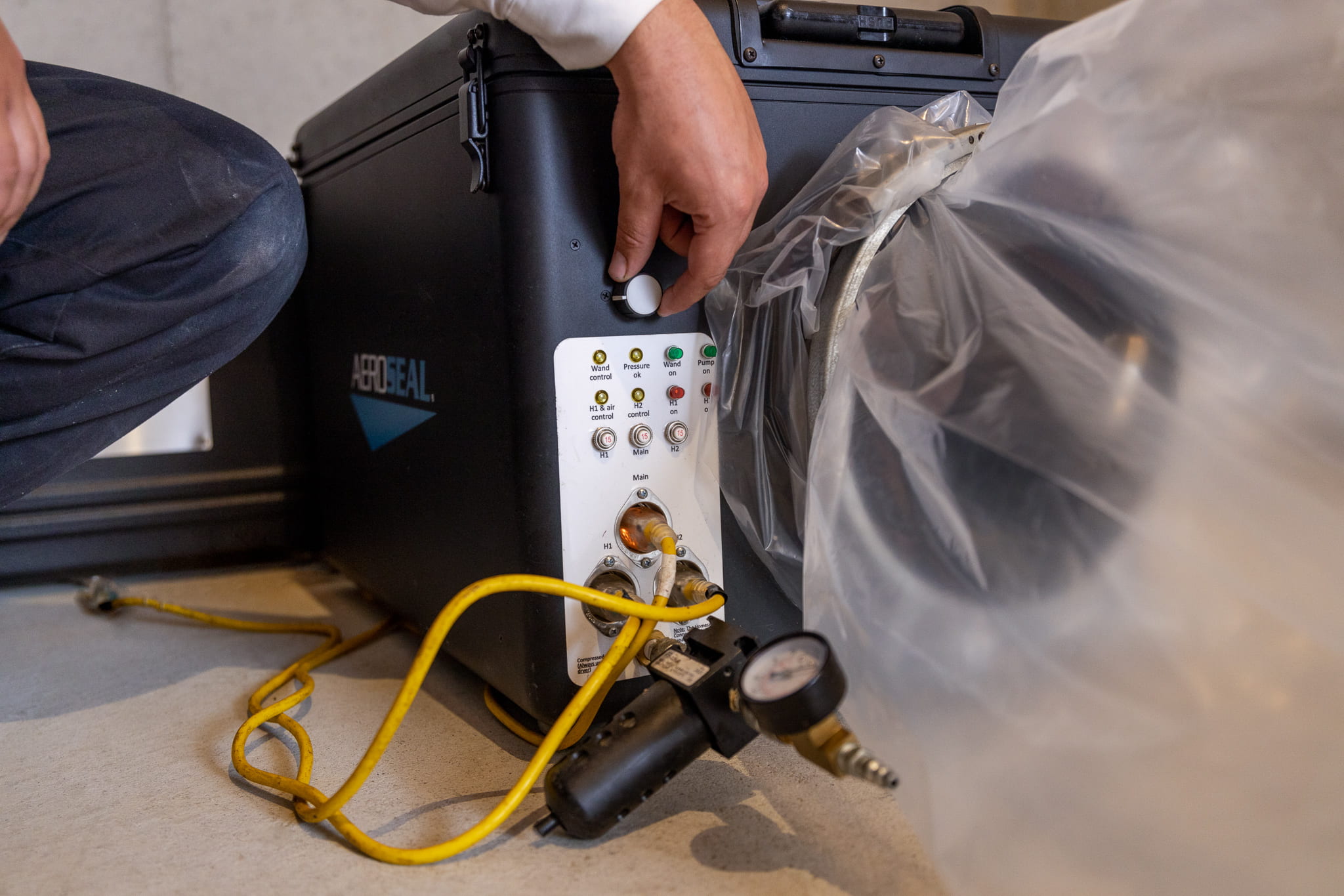 Aeroseal Duct Sealing Technology