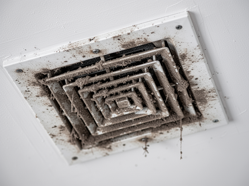 Before - Vent Register