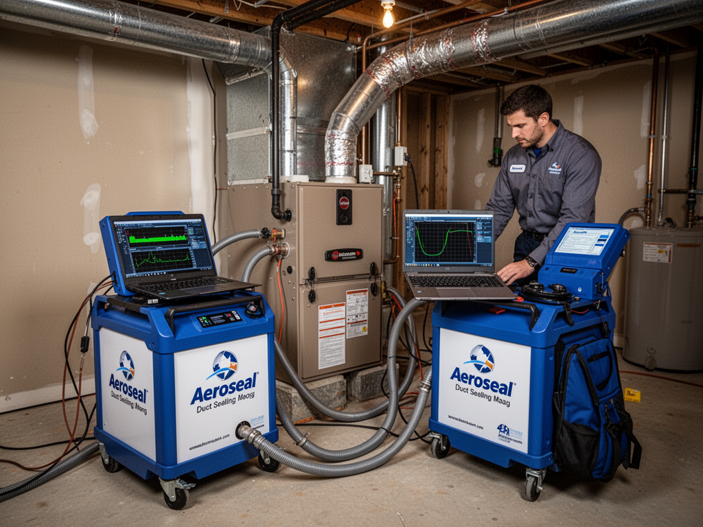 Aeroseal Duct Sealing