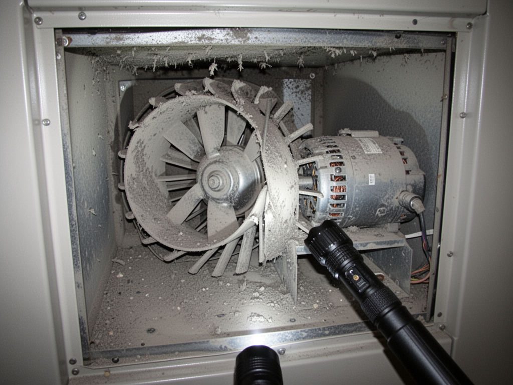 Before - Furnace Cabinet
