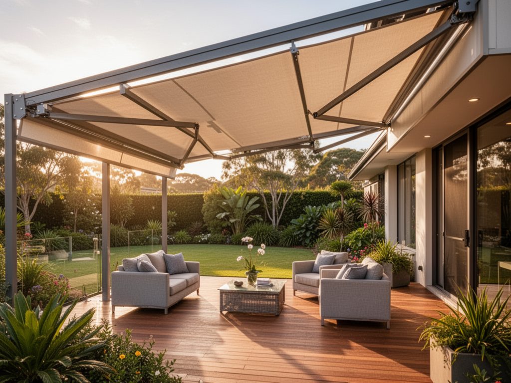 Fixed Guide Awning Detail