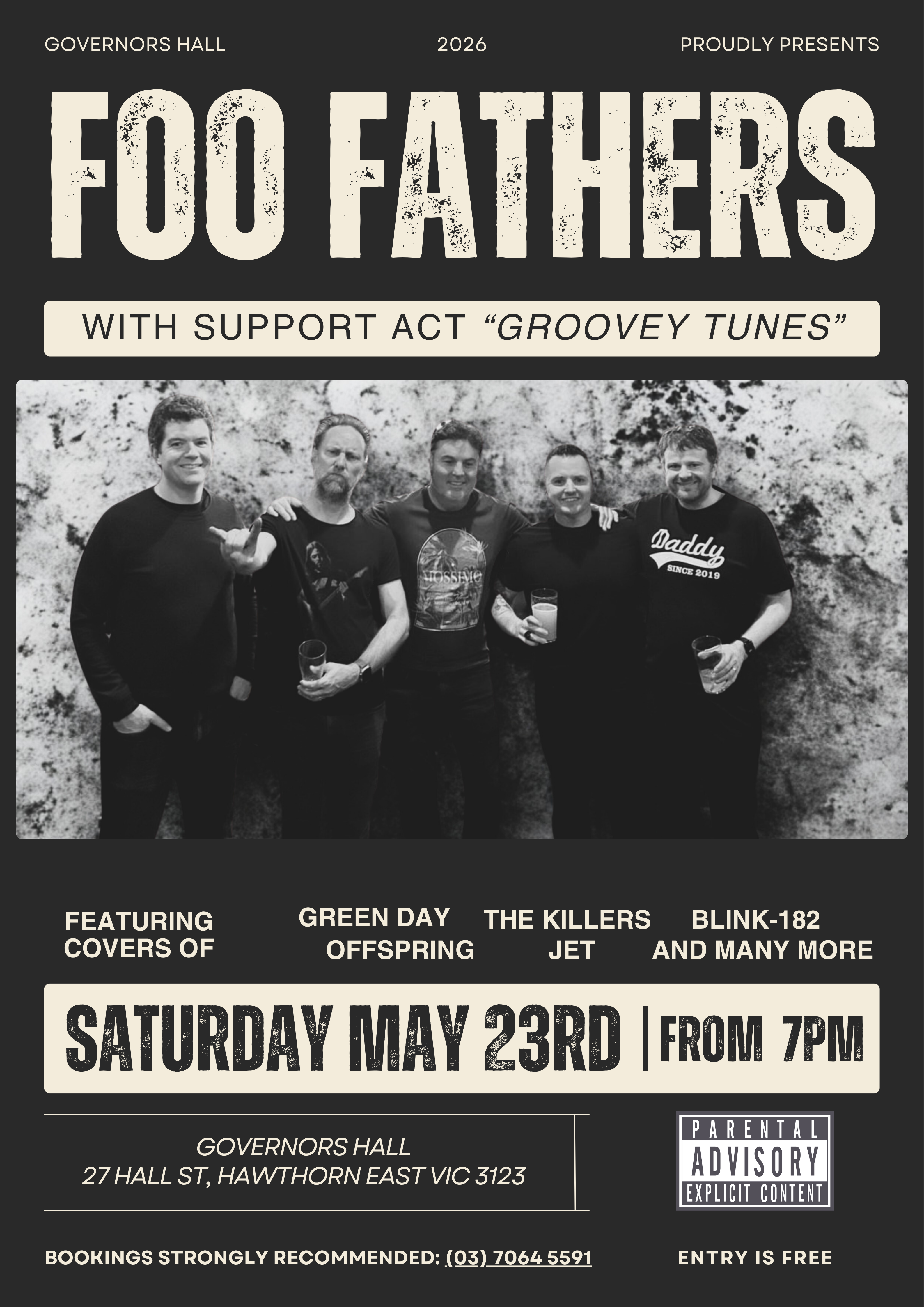 Foo Fathers Band Members