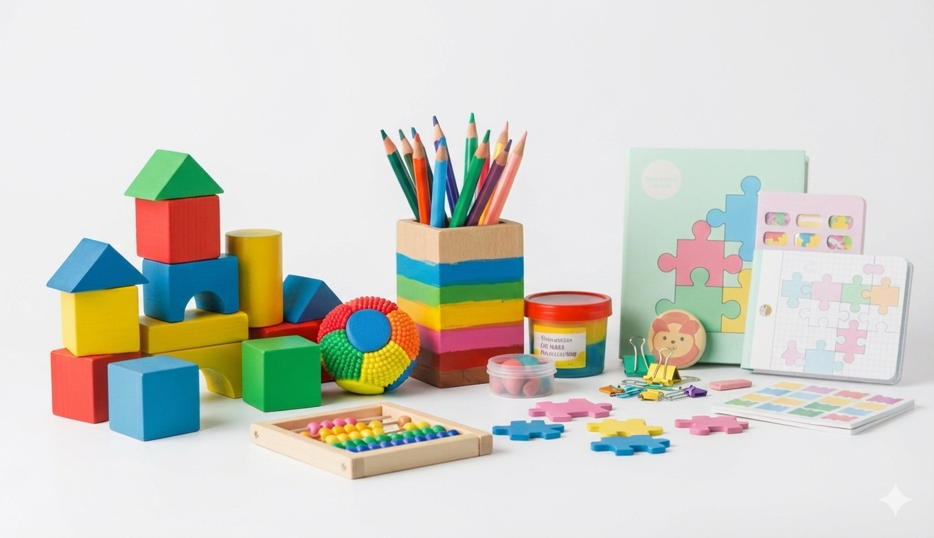 Mãe e filho brincando juntos com blocos de montar, demonstrando afeto e aprendizado