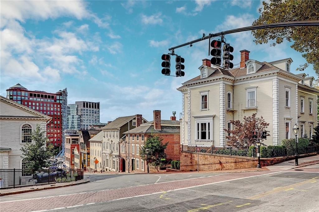 Providence East Side neighborhood view