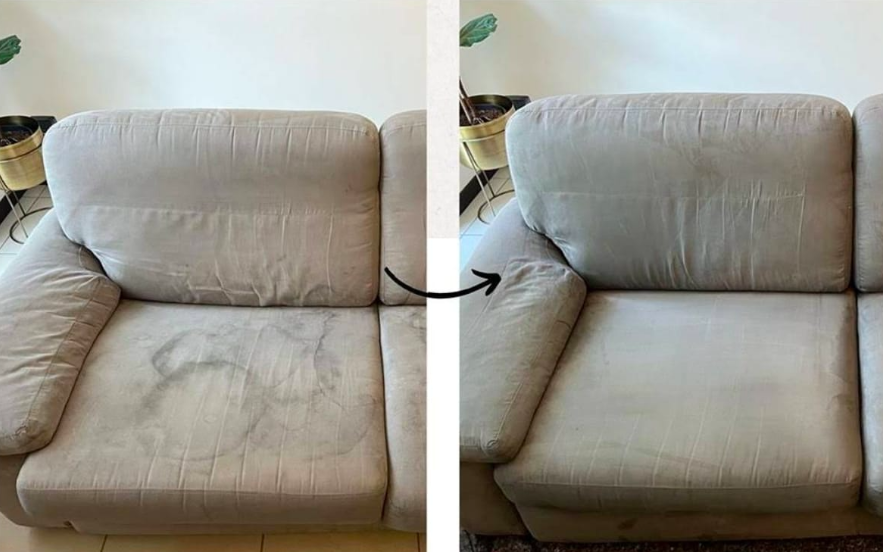 Professionelle Unterhaltsreinigung - Vorher/Nachher Ergebnis