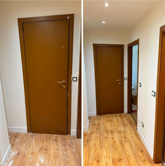 Professionelle Entrümpelung und Reinigung - Vorher/Nachher