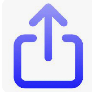 iOS share icon