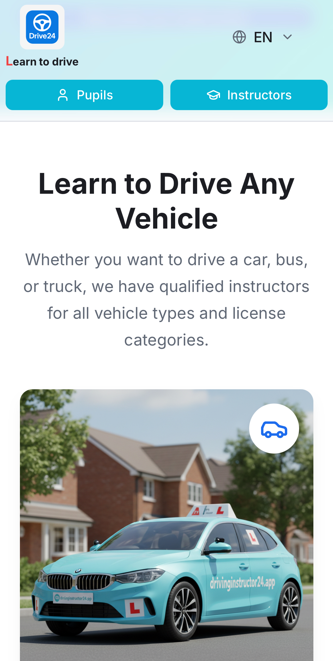 Drive24 App Screenshot