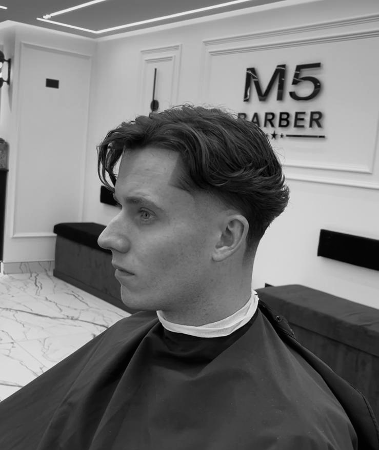 Wavy Side Part Style