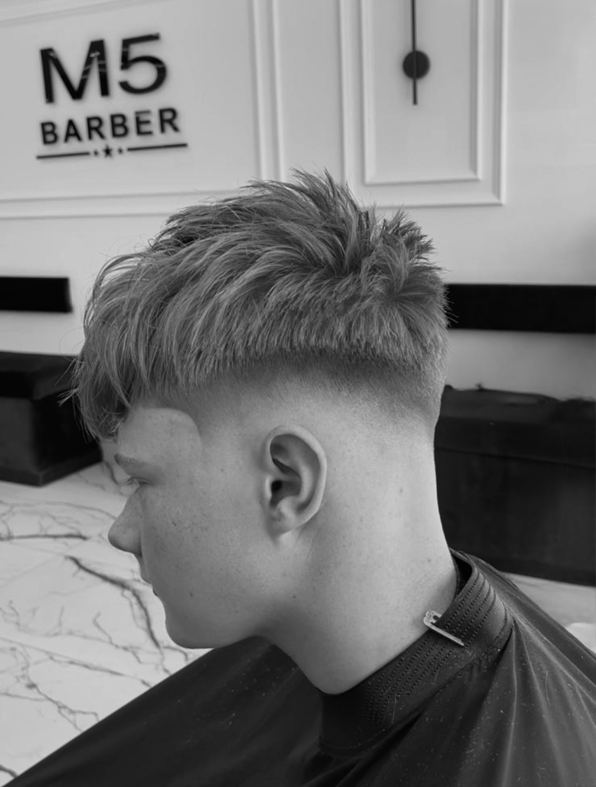 Textured Crop with Skin Fade