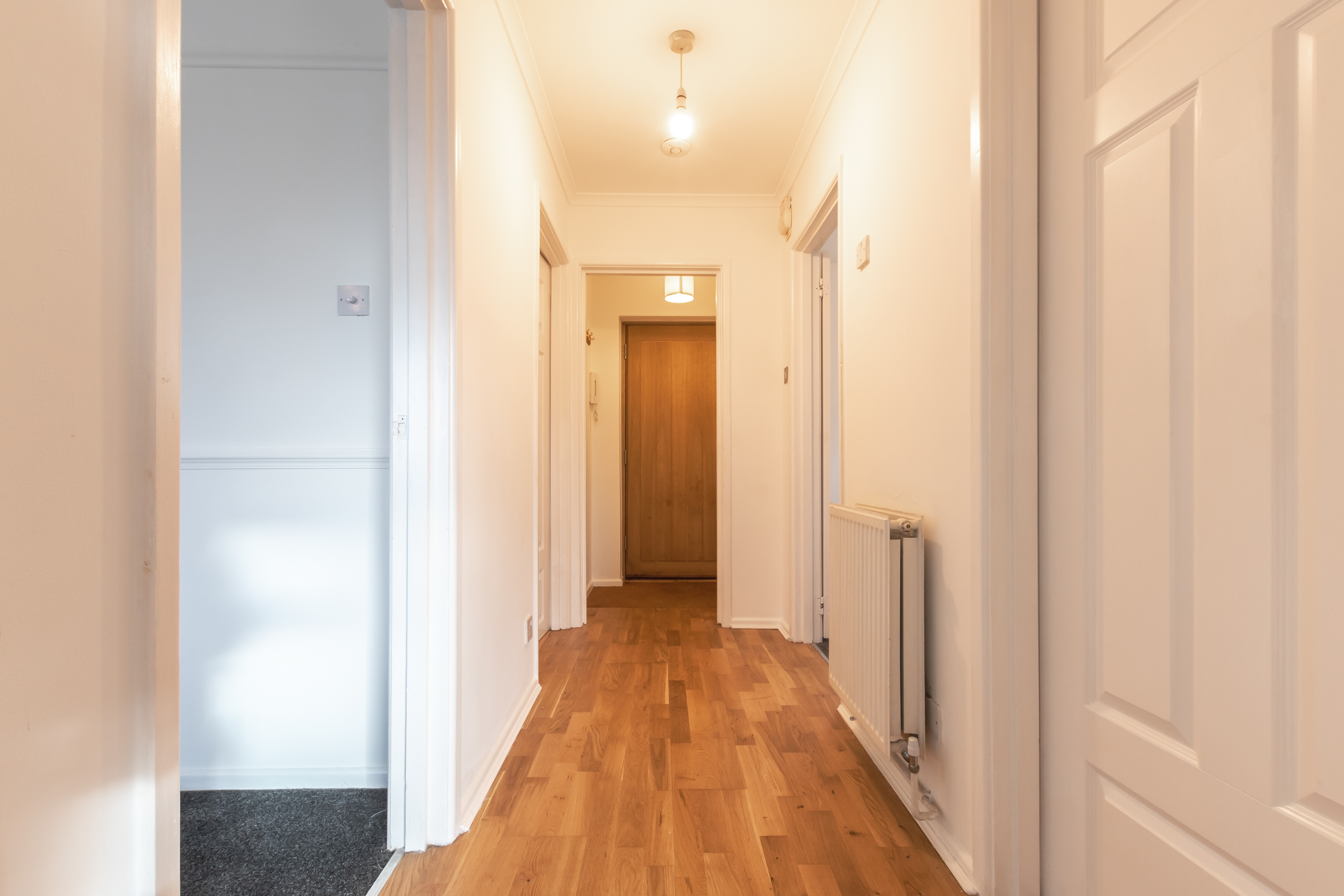 Hallway at the 2-Bed Flat, Hougoumont