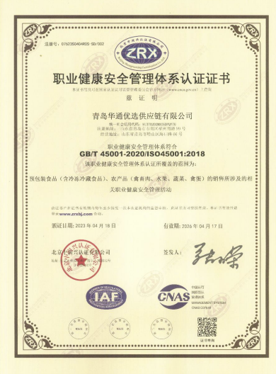 ISO 45001职业健康安全