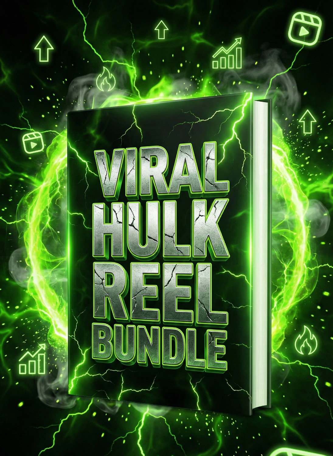 Viral Hulk Reel Bundle Mockup