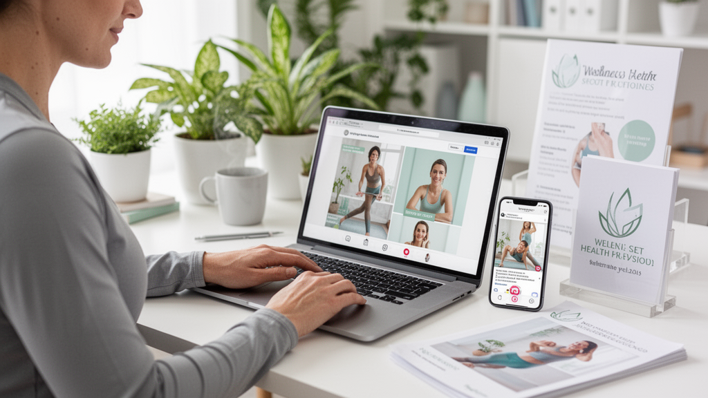Illustration pour Marketing digital pour professionnels du bien-être : attirer et fidéliser