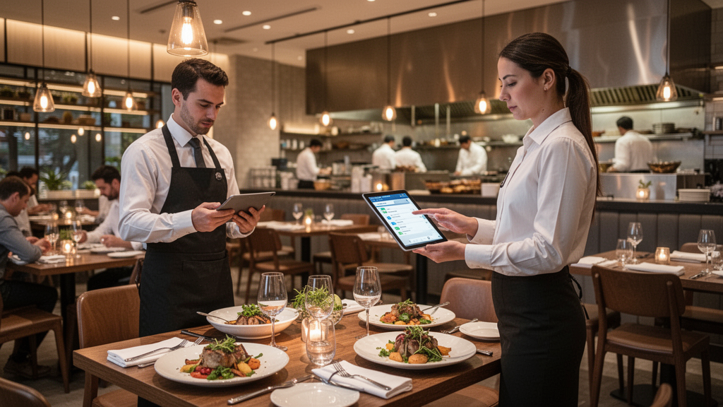 Illustration pour CRM pour restaurants : 7 fonctionnalités qui révolutionnent la gestion de votre établissement