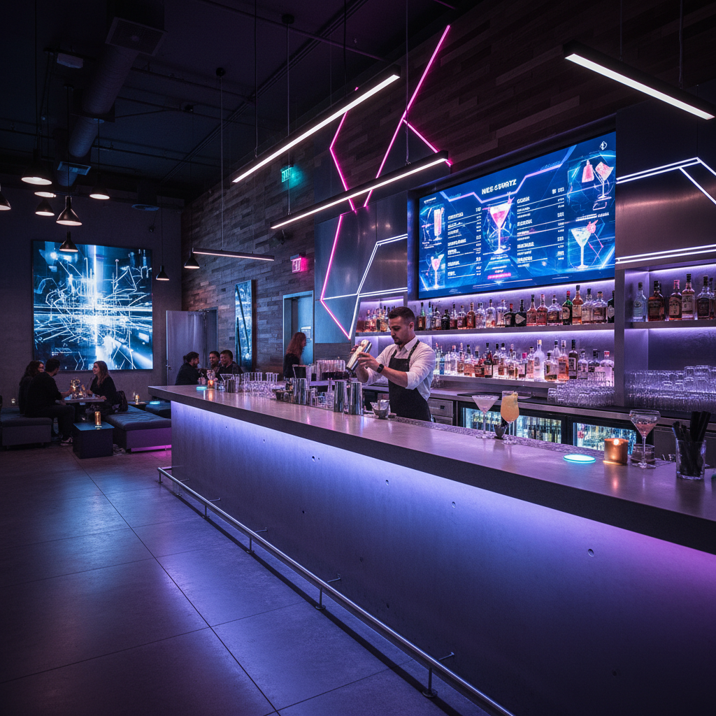 Illustration pour De la caisse enregistreuse au CRM : comment un bar à cocktails a modernisé sa gestion