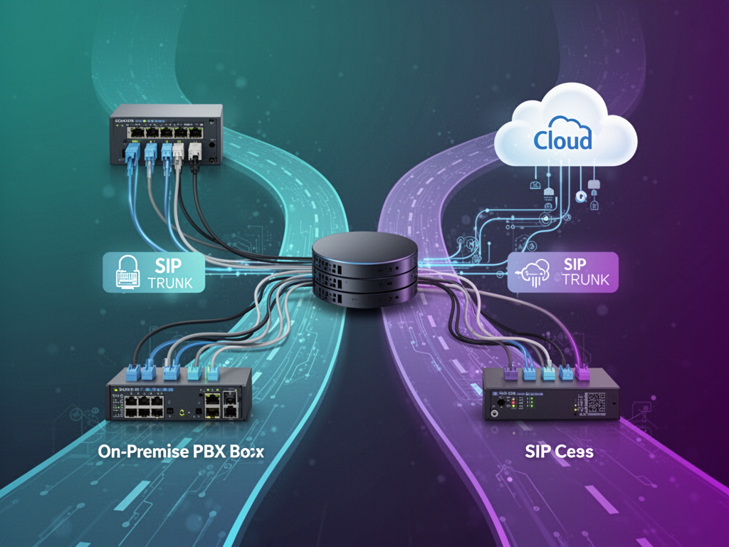 SIP Trunking vs Hosted PBX: Understanding the Key Differences