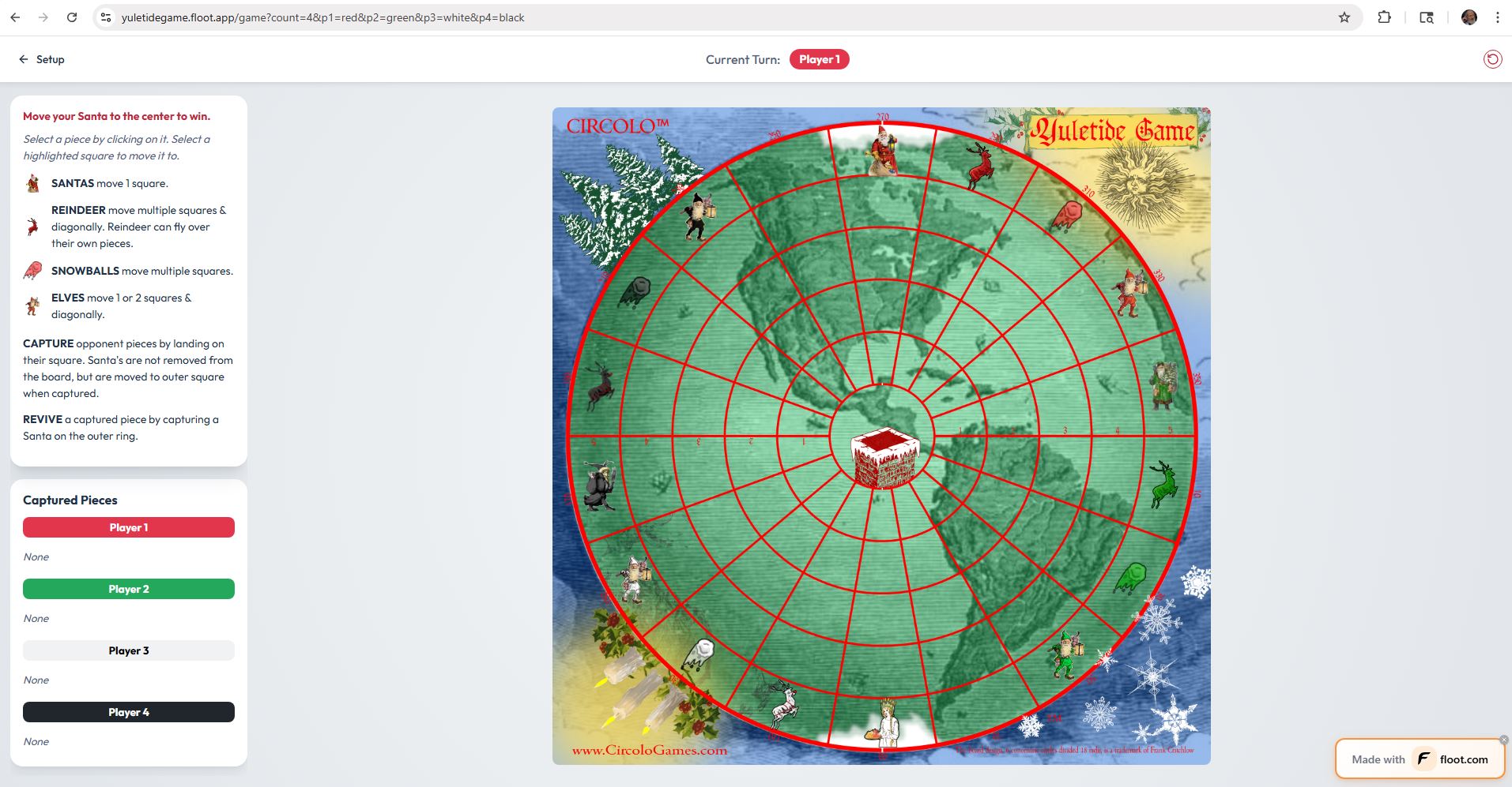 Yuletide Board Game Project