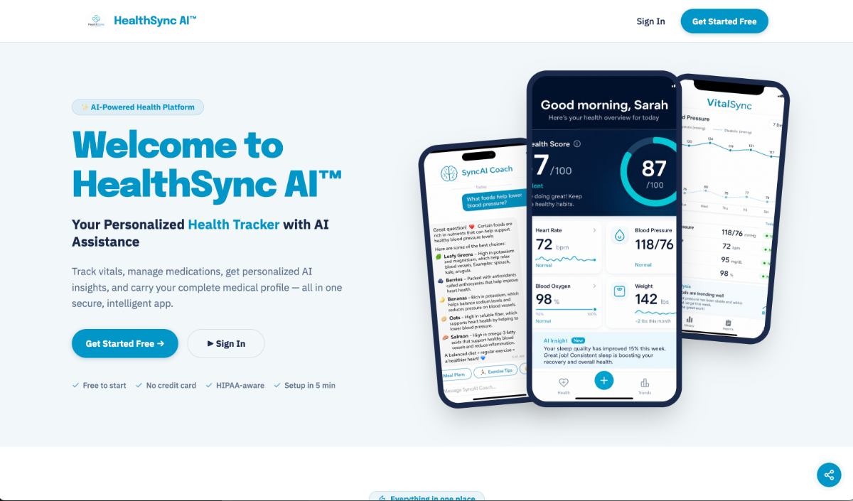 HealthSync AI