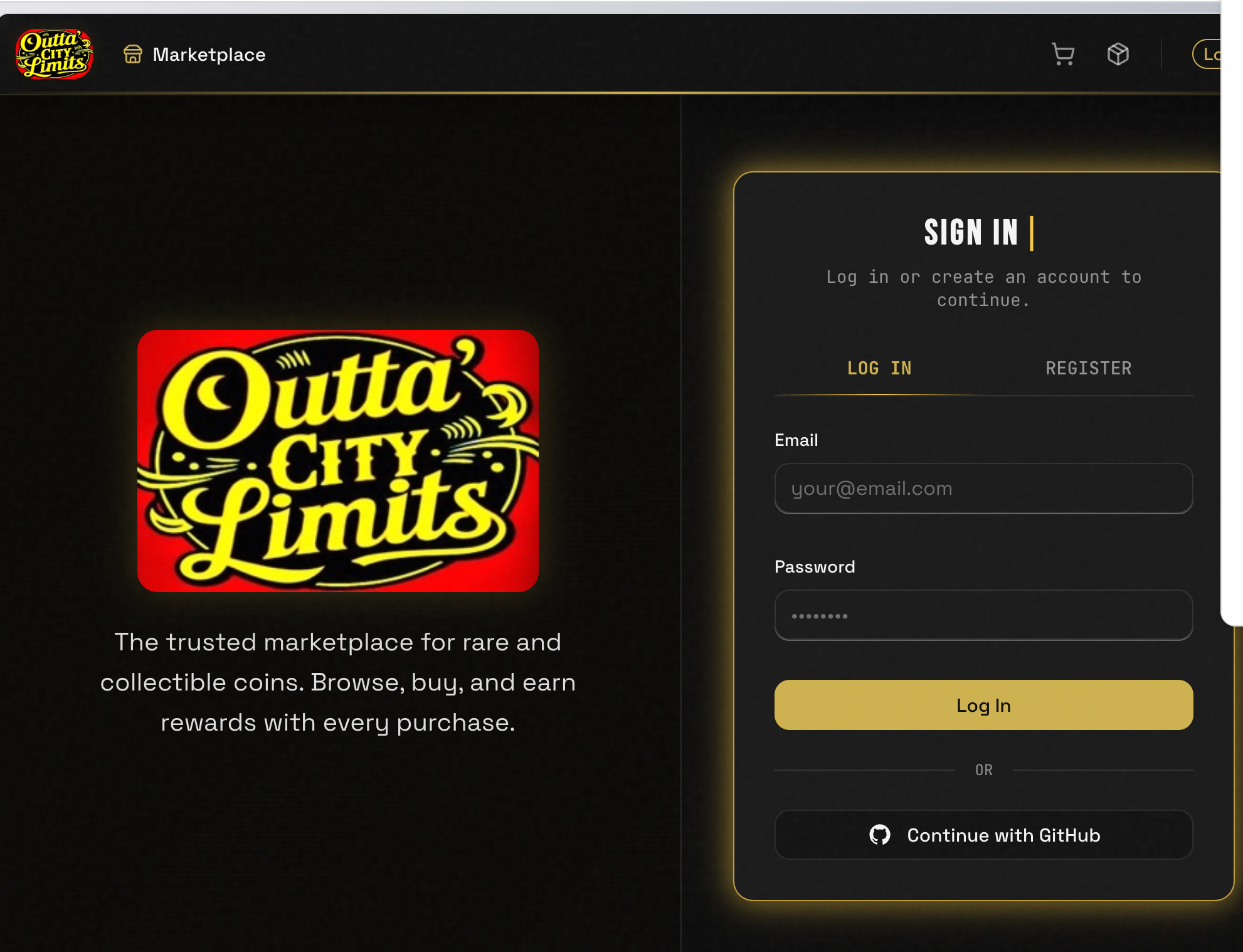 Digital Coin Rewards Platform OuttaCityLimits