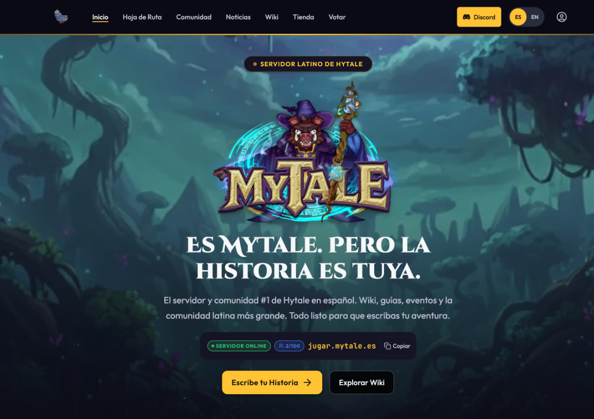 MyTale | Servidor Latino de Hytale