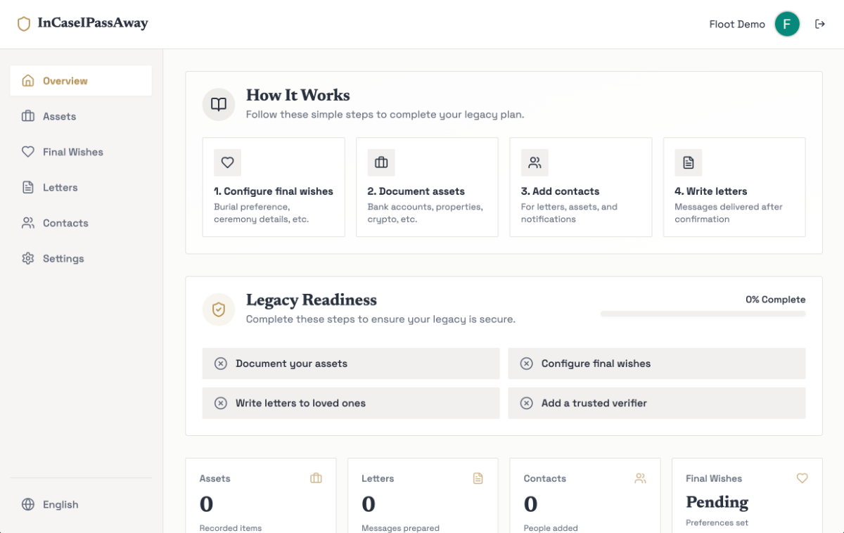 Legacy management platform