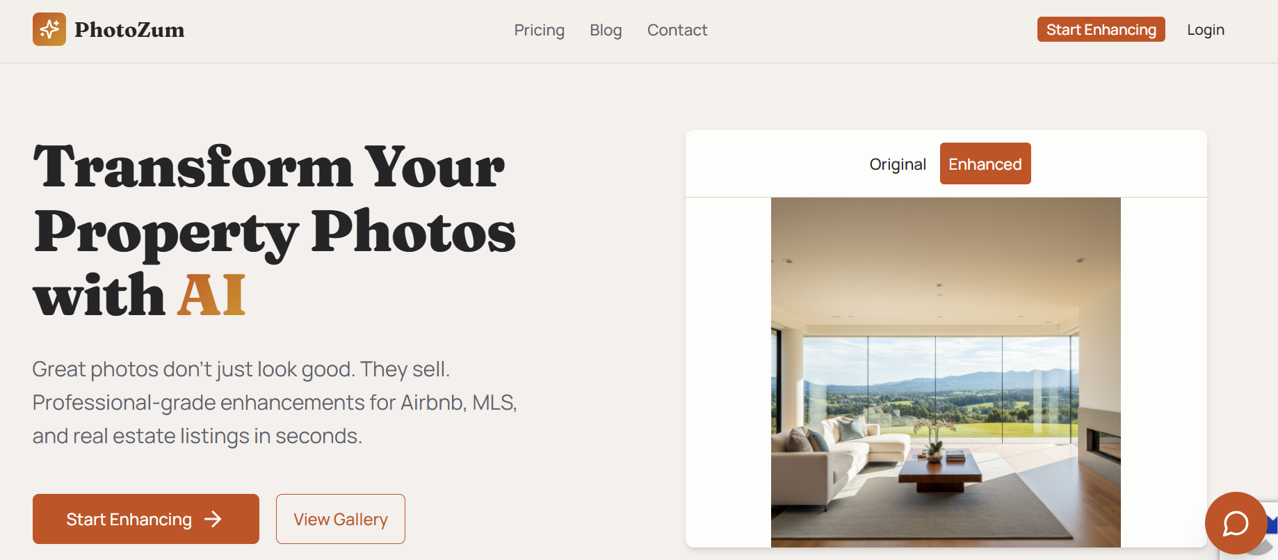 Real Estate Photo Enhancement Tool