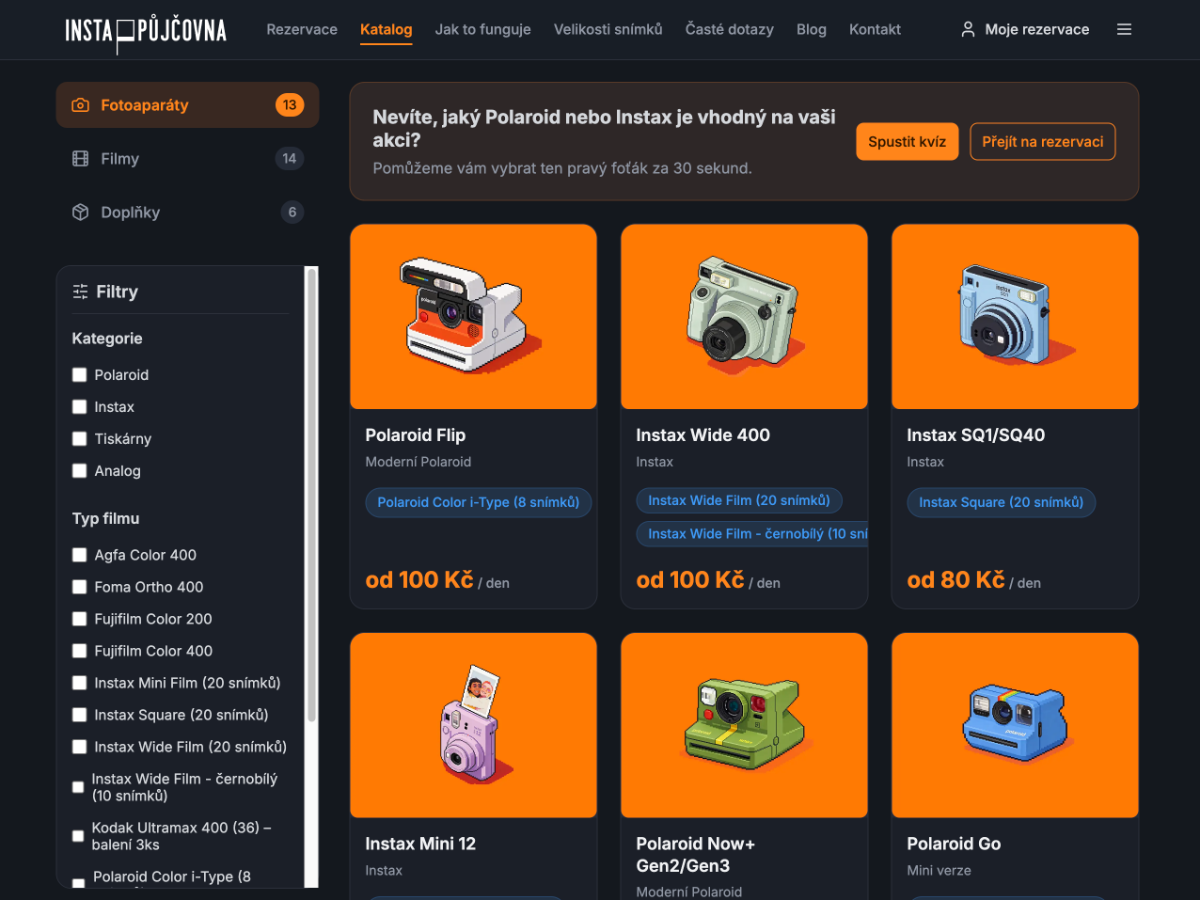 Camera Rental System