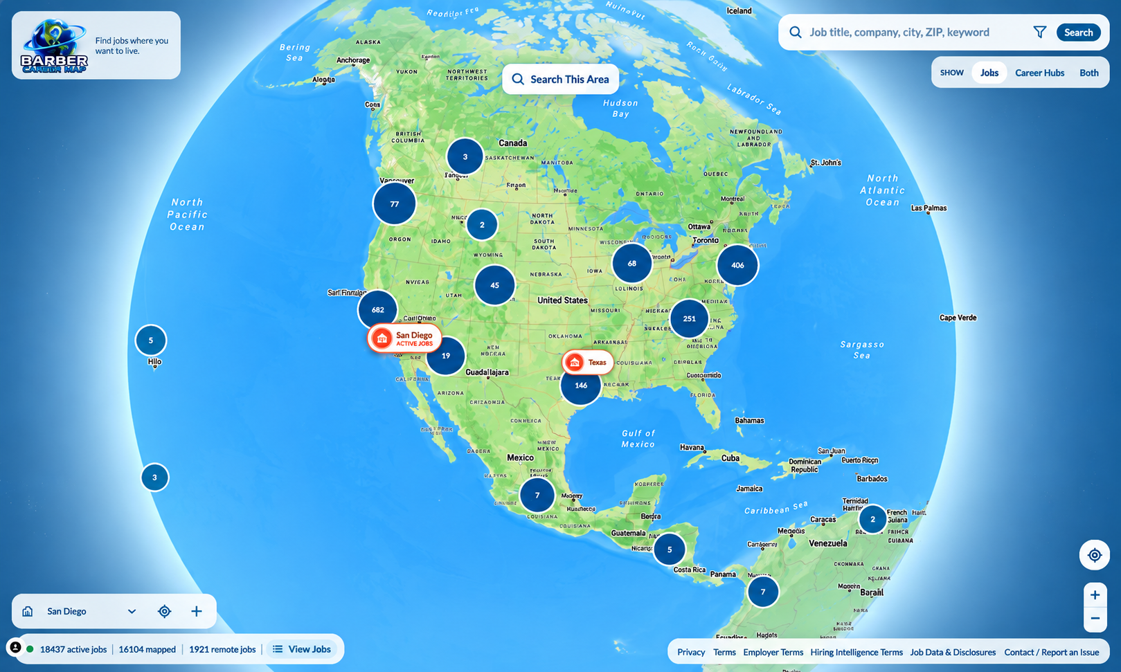 Barber Career Map
