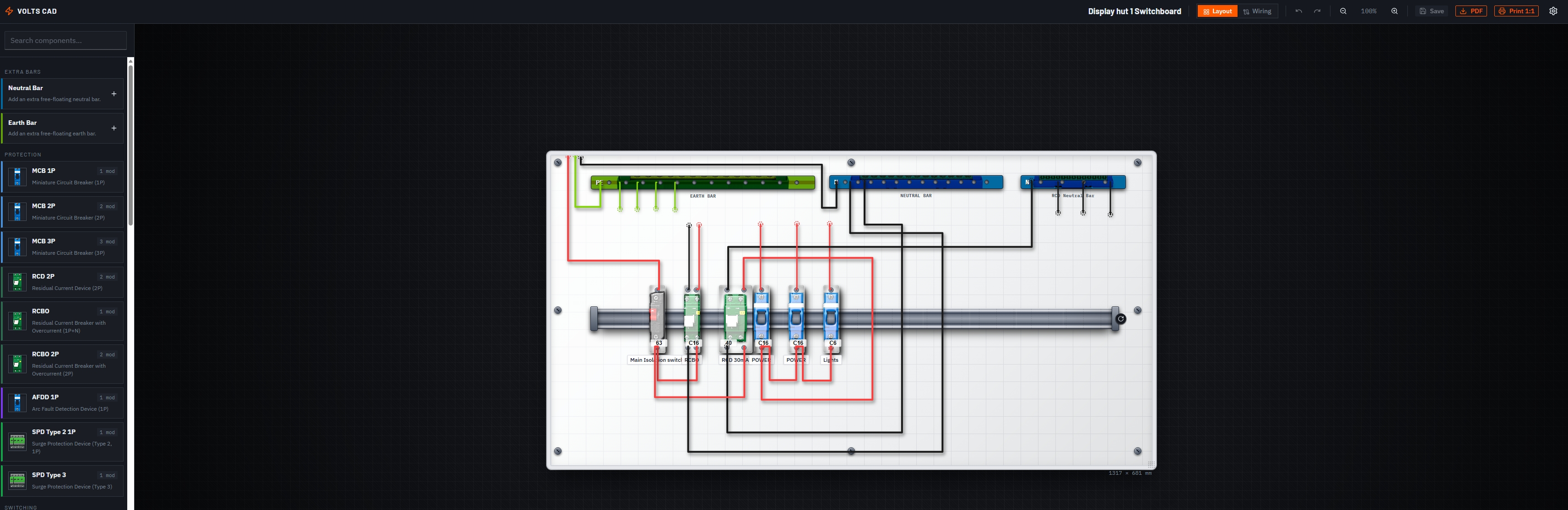 VOLTS CAD