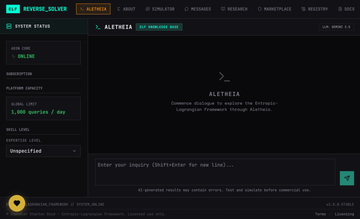Entropic Lagrangian Reverse Solver