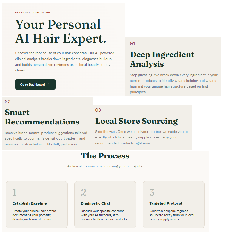 Scan My Hair – AI Hair Analysis & Personalized Hair Routine